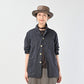 45R Herringbone Jersey Flannel 908 Cardigan Jacket