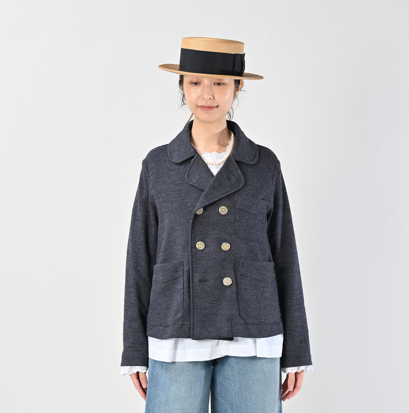 45R Herringbone Jersey Flannel Annie W-jacket