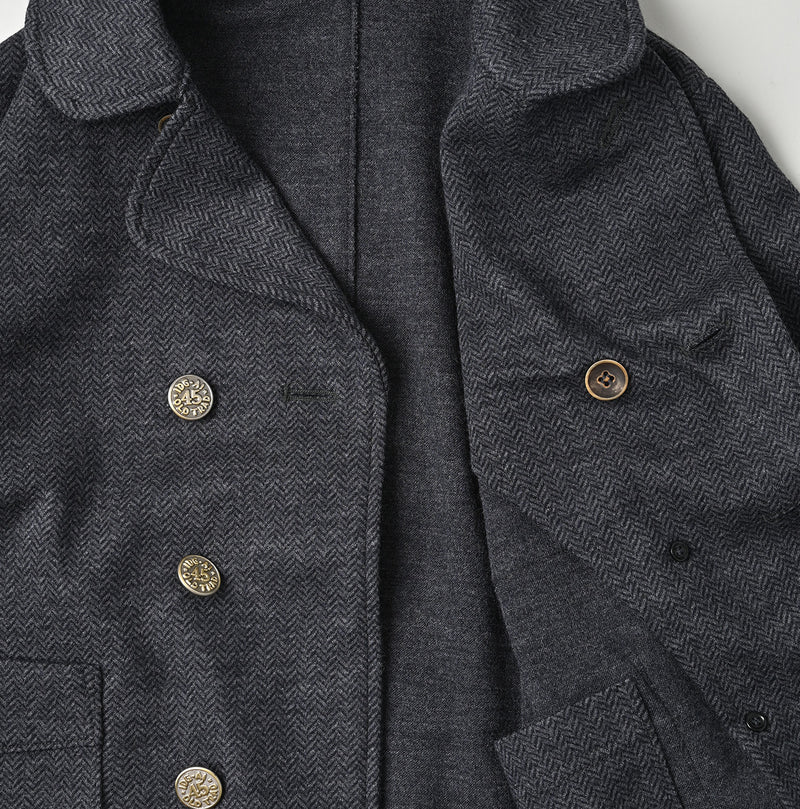 45R Herringbone Jersey Flannel Annie W-jacket
