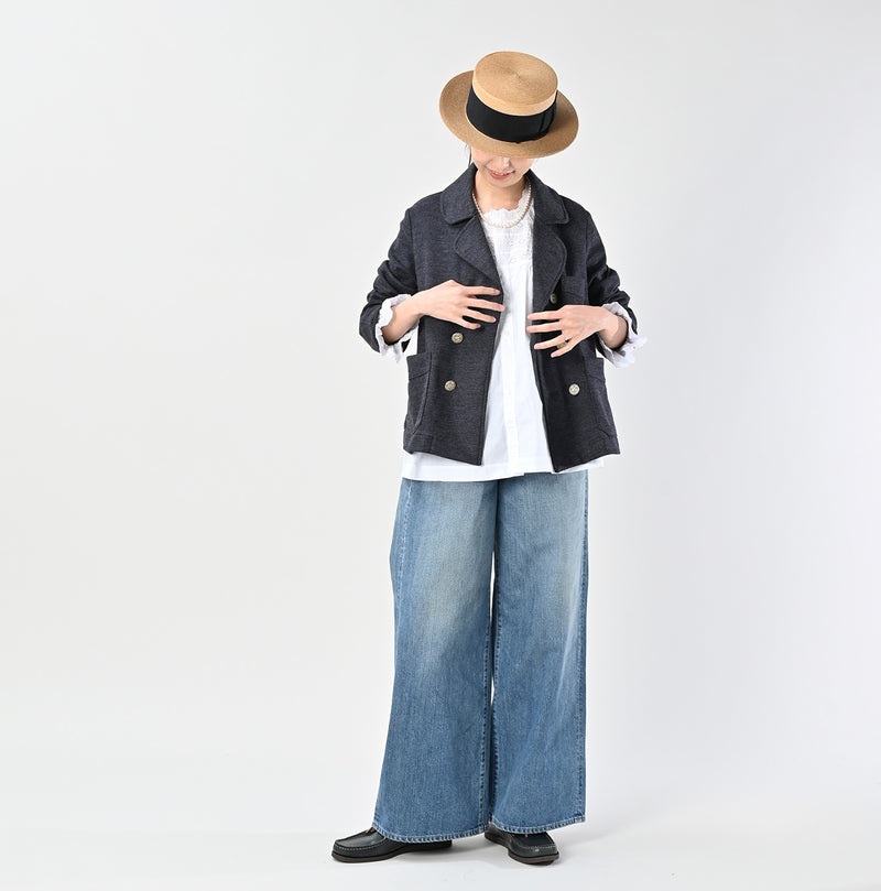45R Herringbone Jersey Flannel Annie W-jacket