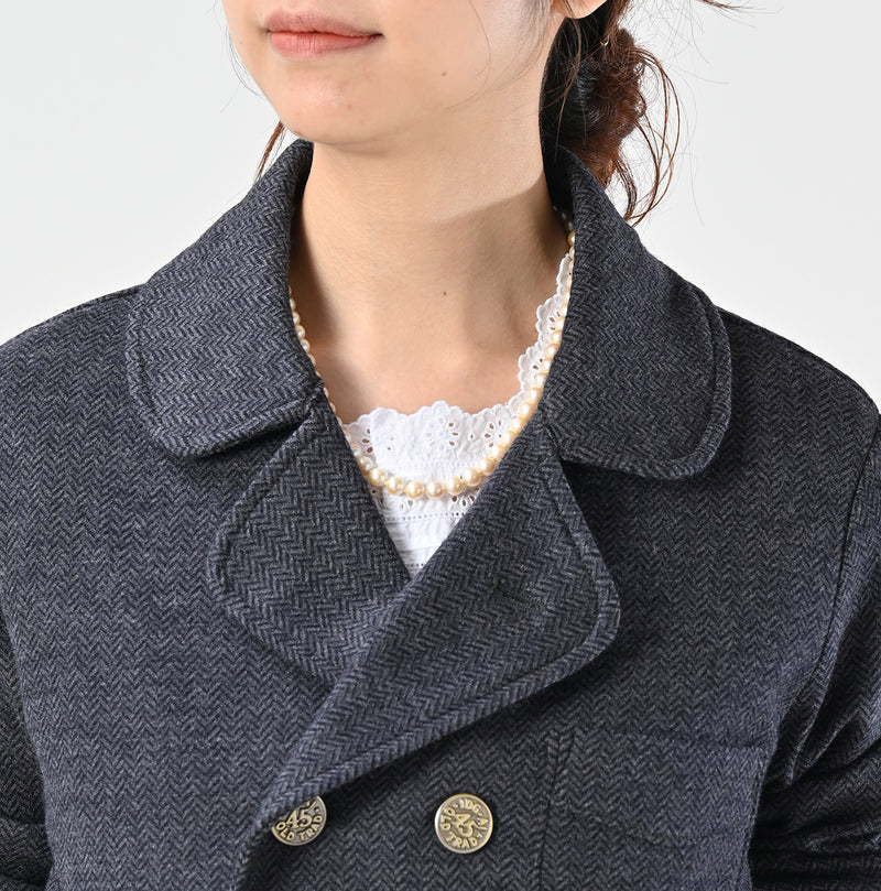 45R Herringbone Jersey Flannel Annie W-jacket