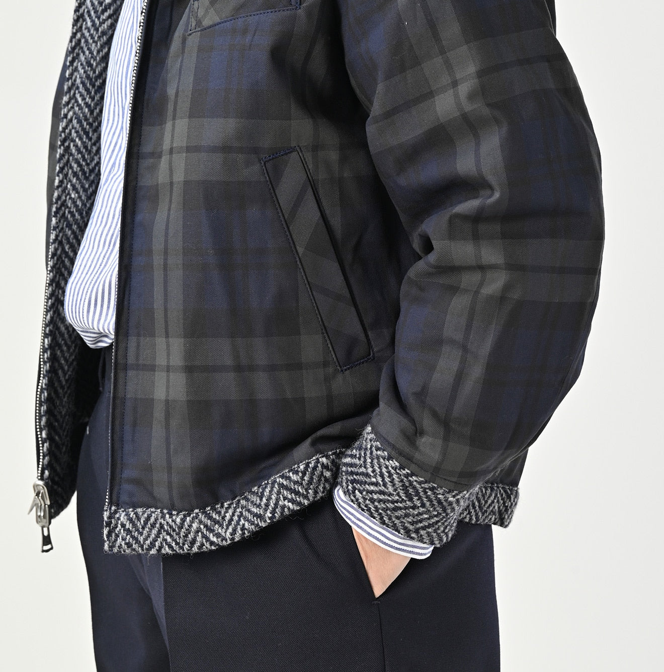 45R Donegal Tweed 908 Swing Top