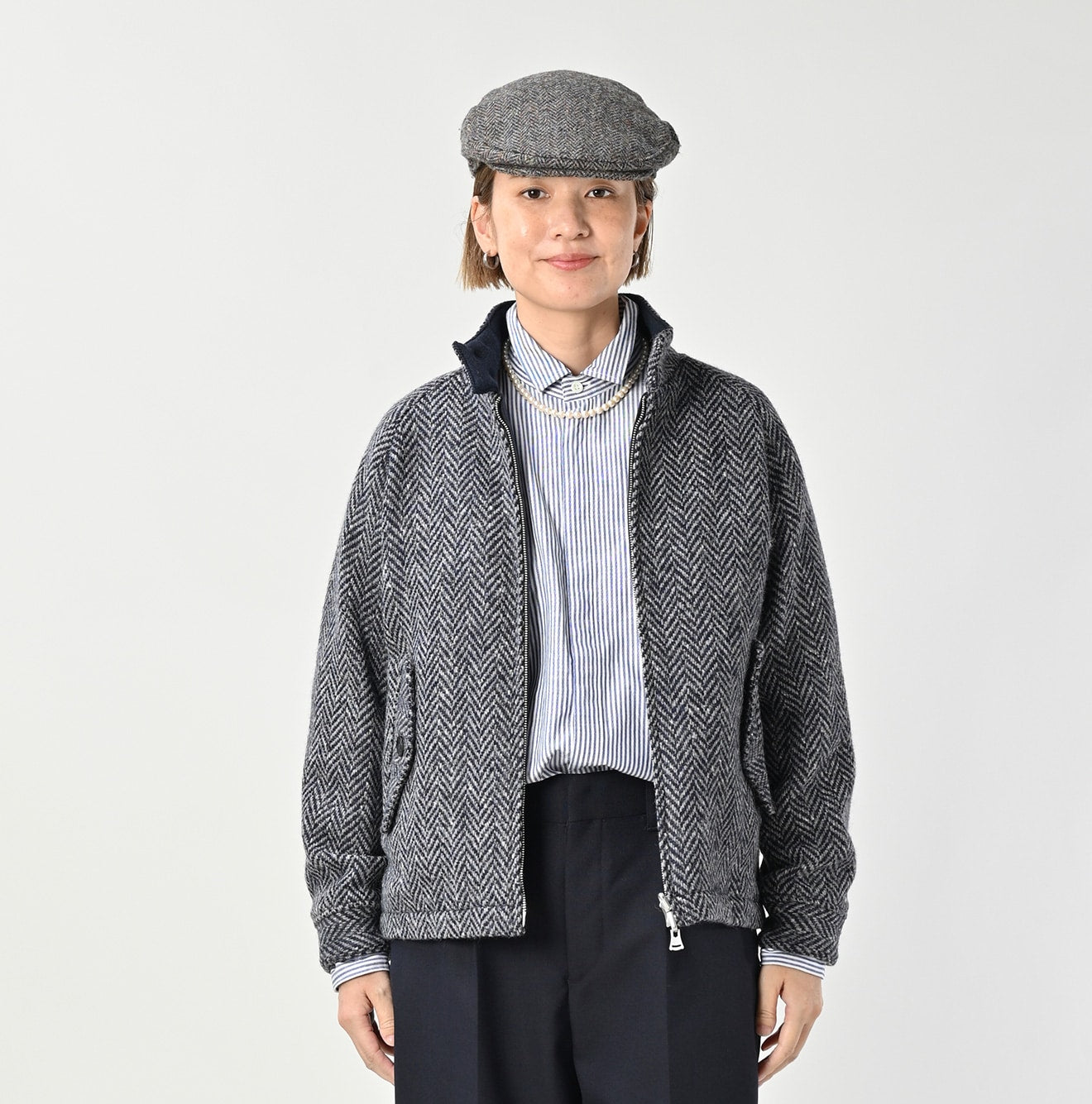 45R Donegal Tweed 908 Swing Top