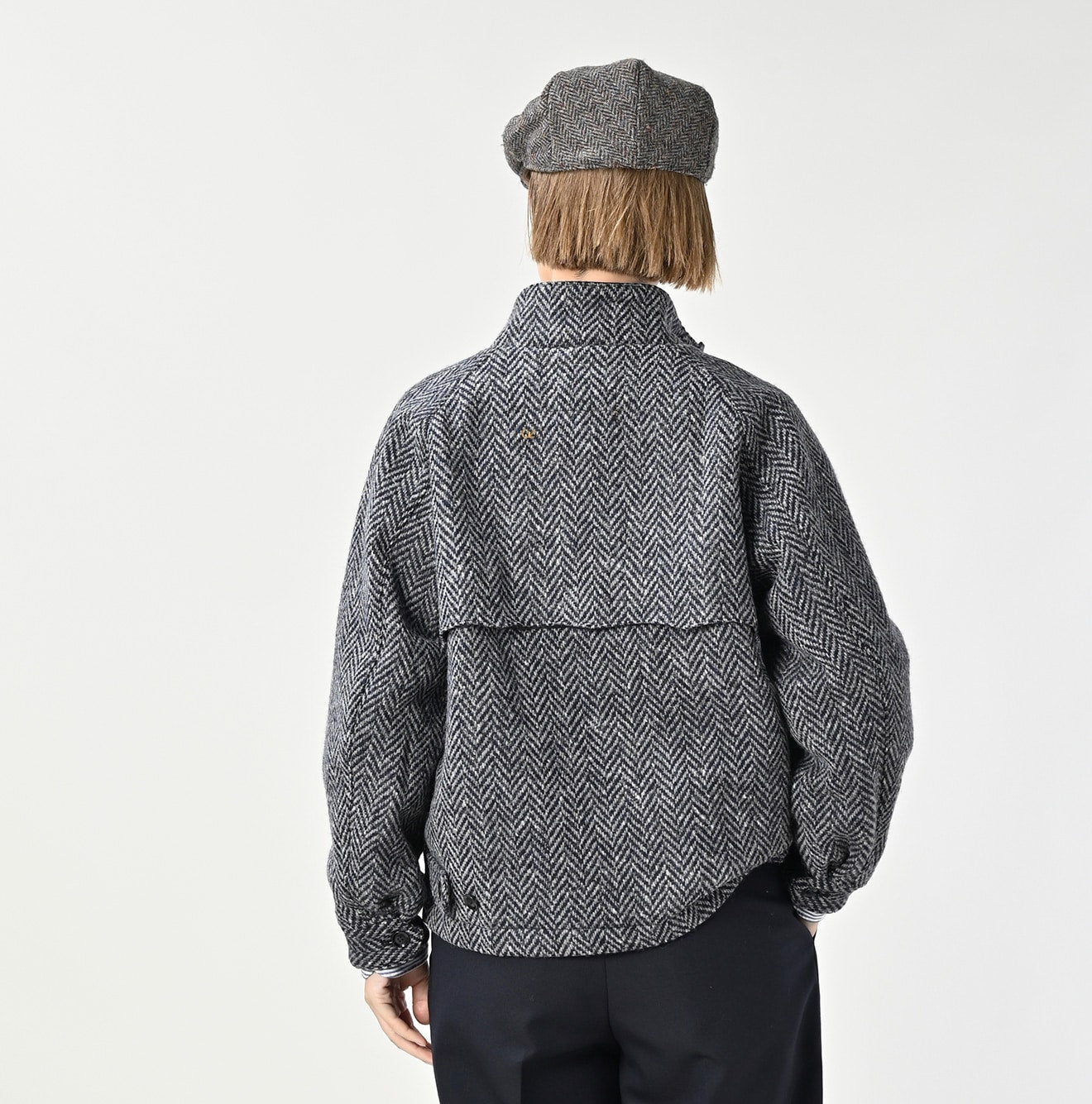 45R Donegal Tweed 908 Swing Top