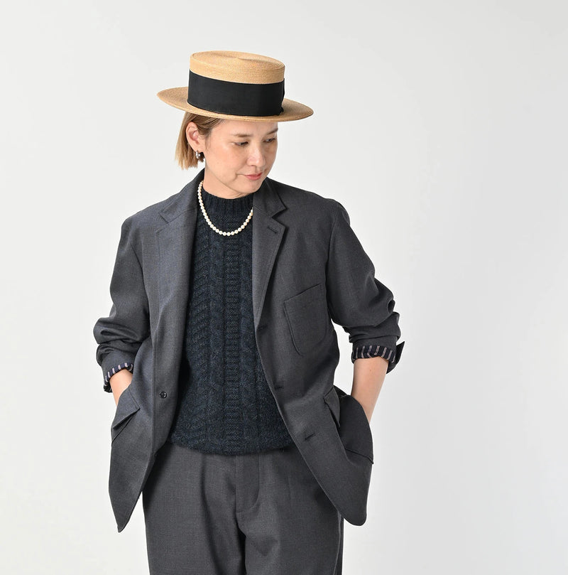 45R Wool Saxony 908 Miyuki Jacket - Image 8