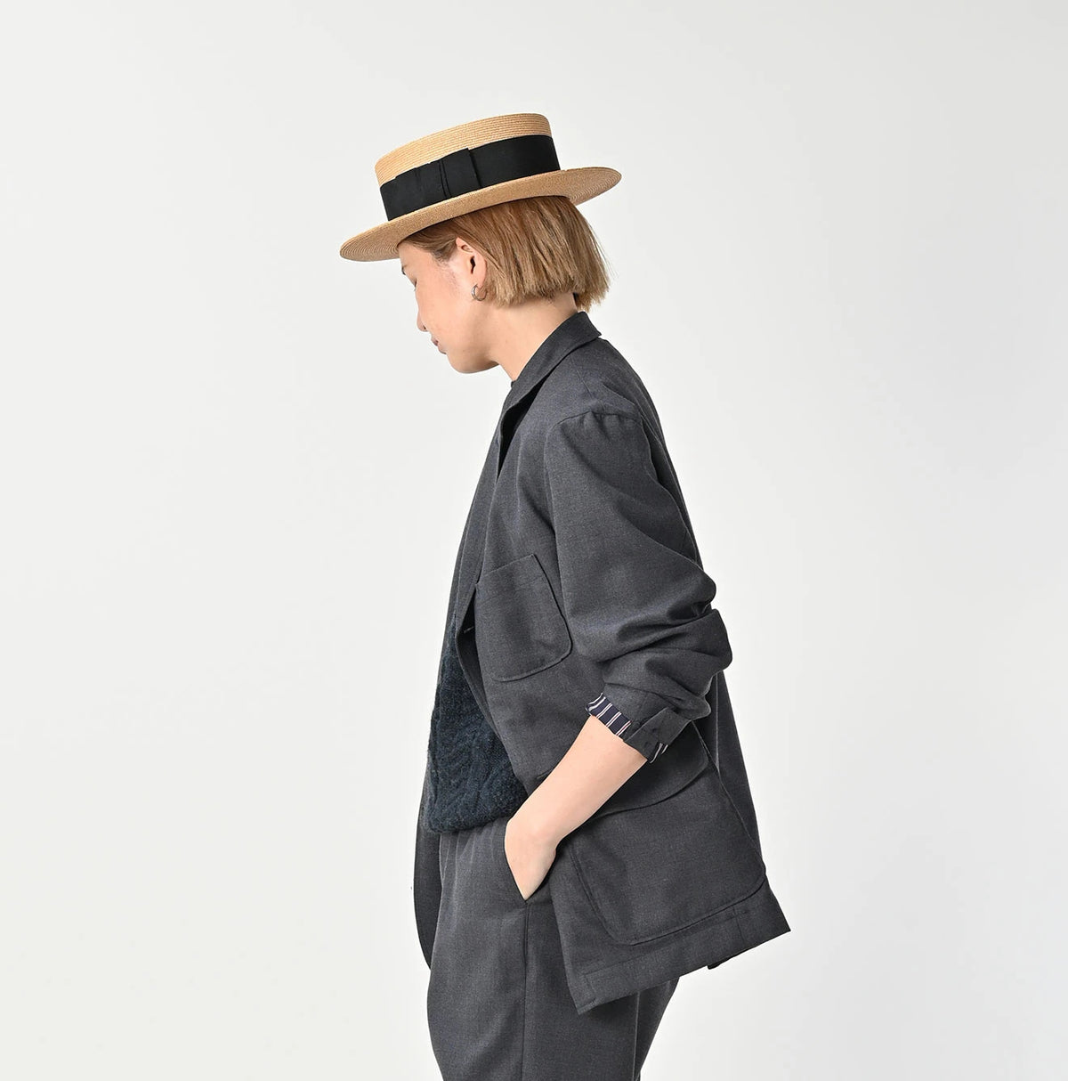 45R Wool Saxony 908 Miyuki Jacket