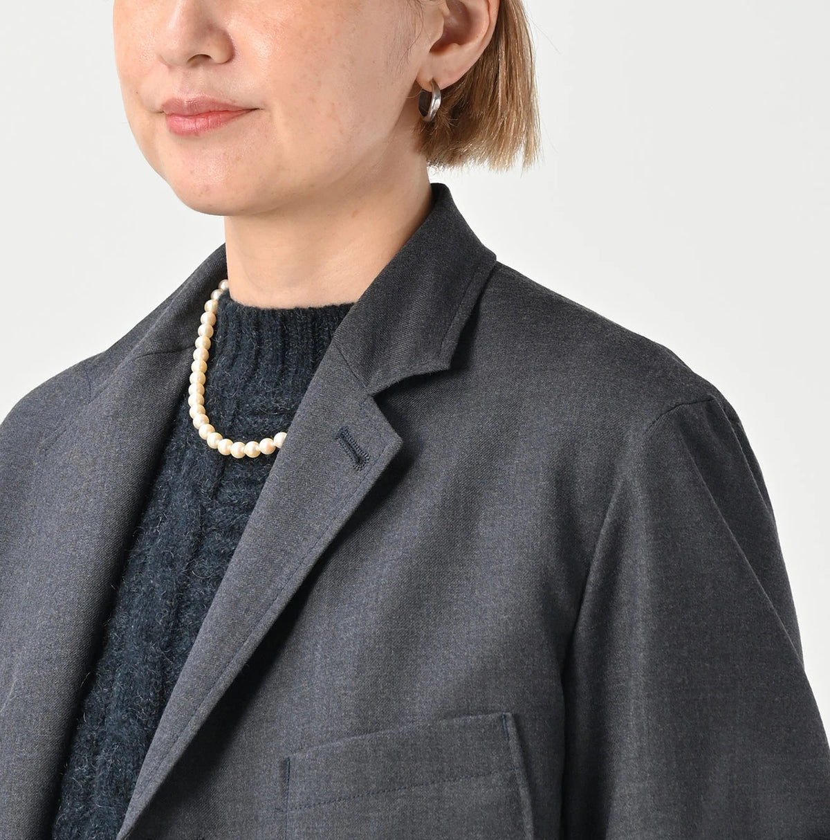 45R Wool Saxony 908 Miyuki Jacket - Image 11