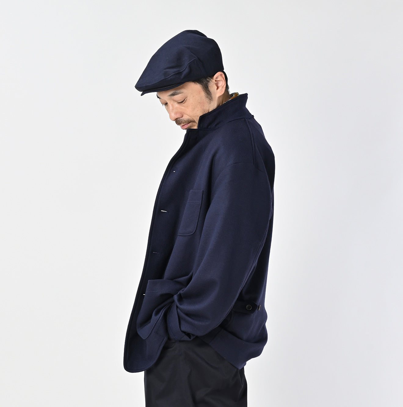 45R Jersey Flannel 908 Cardigan Jacket - Image 5