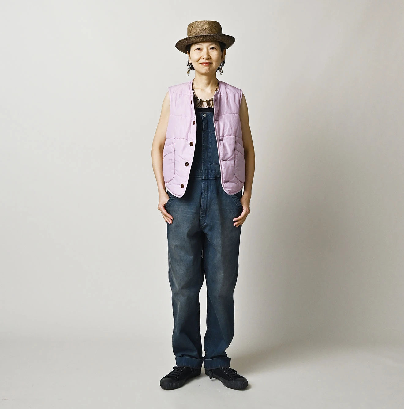 45R Nylon Quilt 908 Crew Vest - Image 7