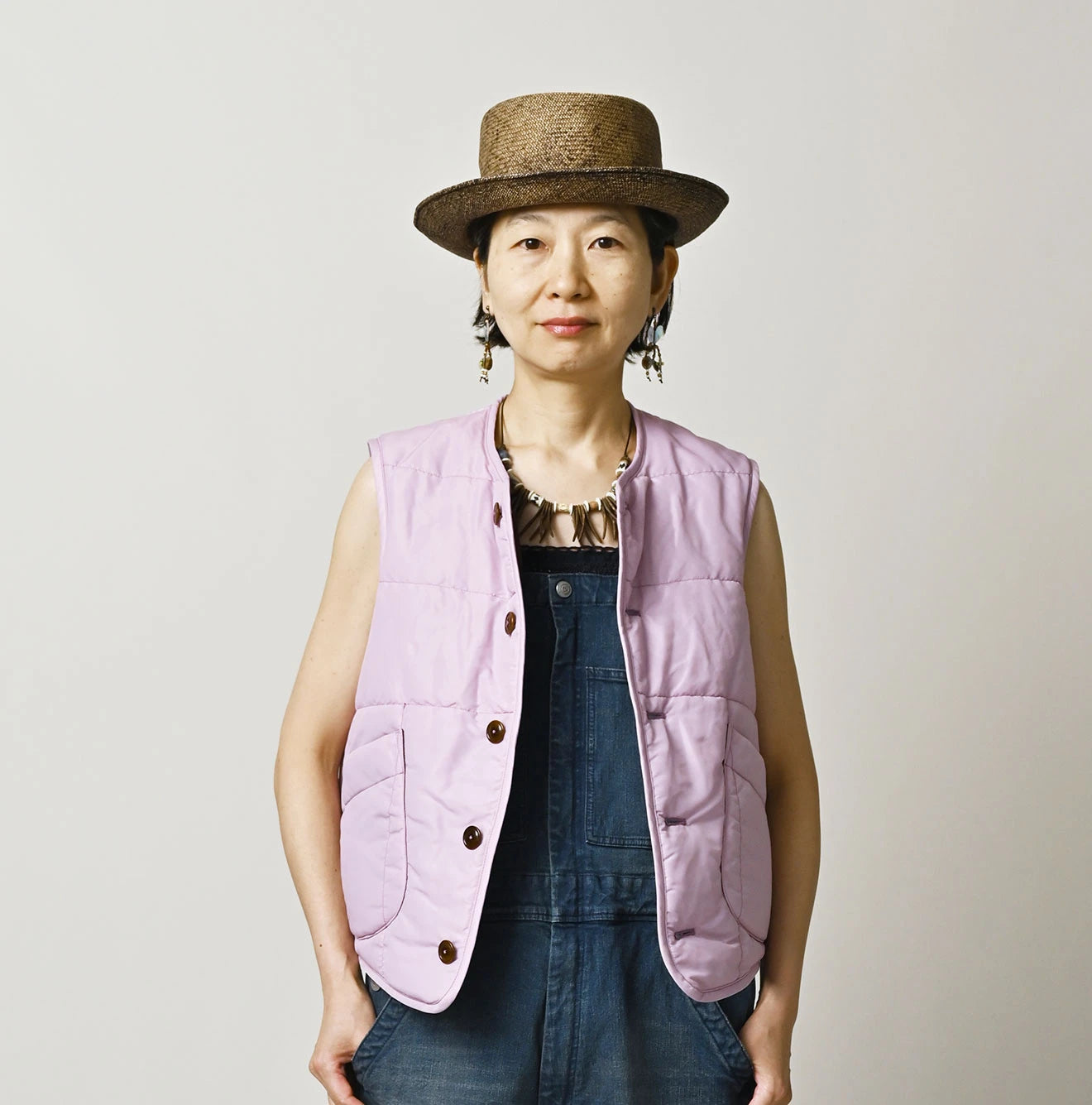 45R Nylon Quilt 908 Crew Vest - Image 14