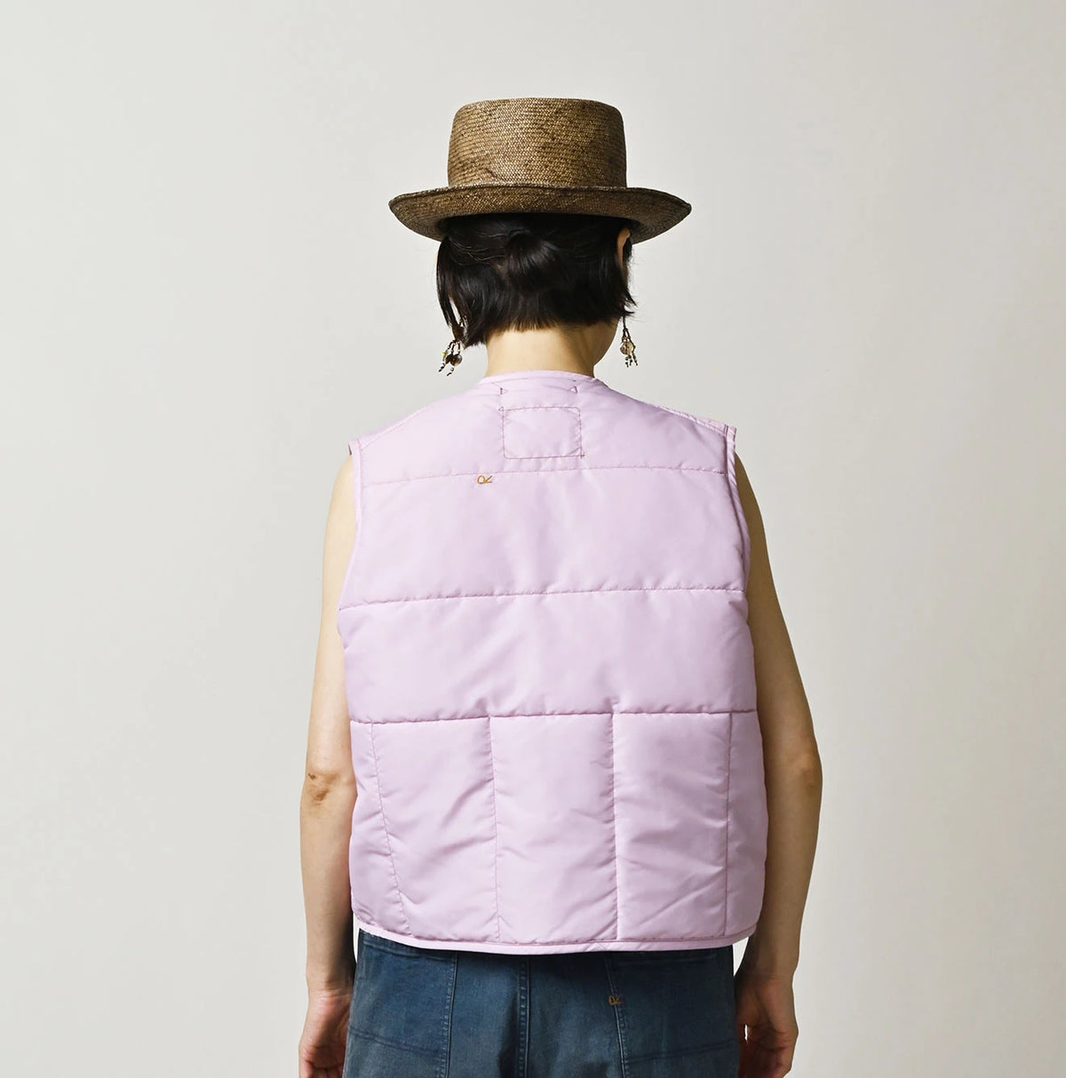 45R Nylon Quilt 908 Crew Vest
