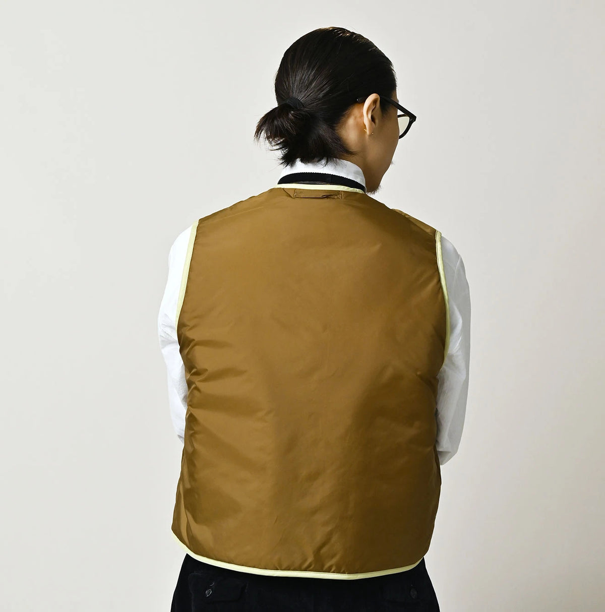 45R Nylon Quilt 908 Crew Vest