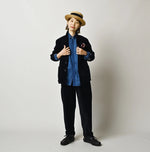 45R Indigo Velvet 908 Jacket Cardigan