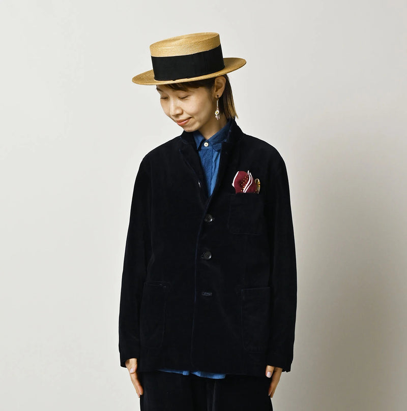 45R Indigo Velvet 908 Jacket Cardigan - Image 12