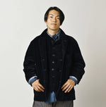 45R Indigo Velvet 908 Jacket Cardigan