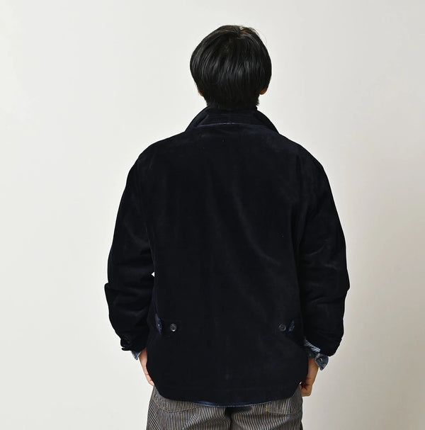 45R Indigo Velvet 908 Jacket Cardigan