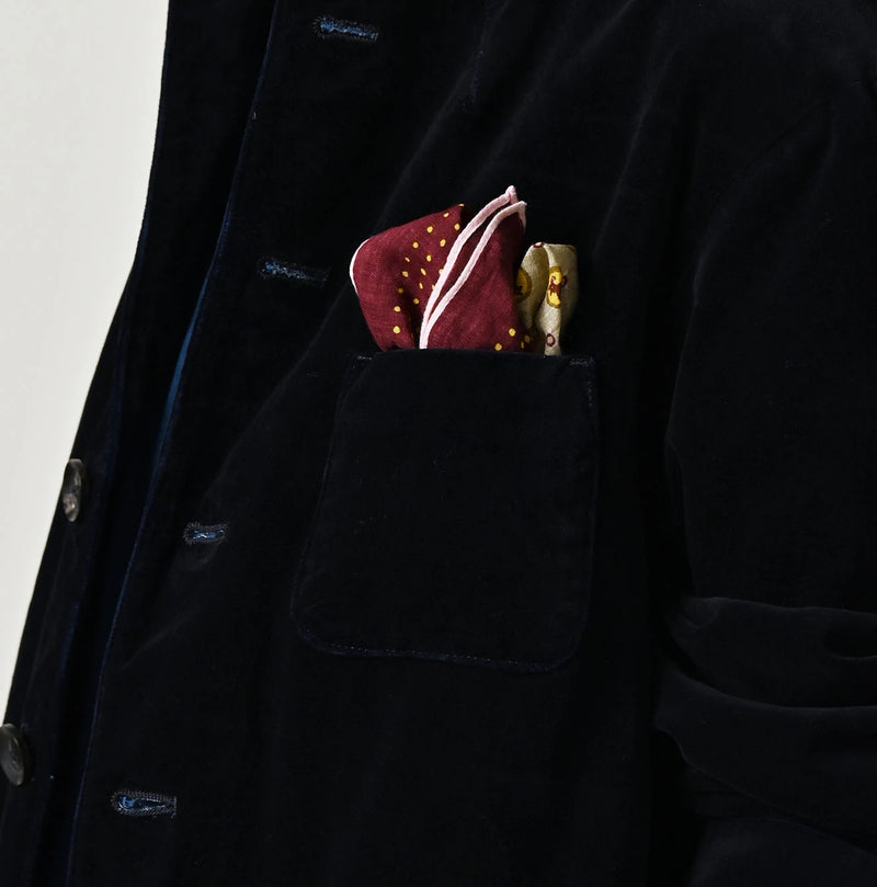 45R Indigo Velvet 908 Jacket Cardigan - Image 14