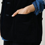 45R Indigo Velvet 908 Jacket Cardigan