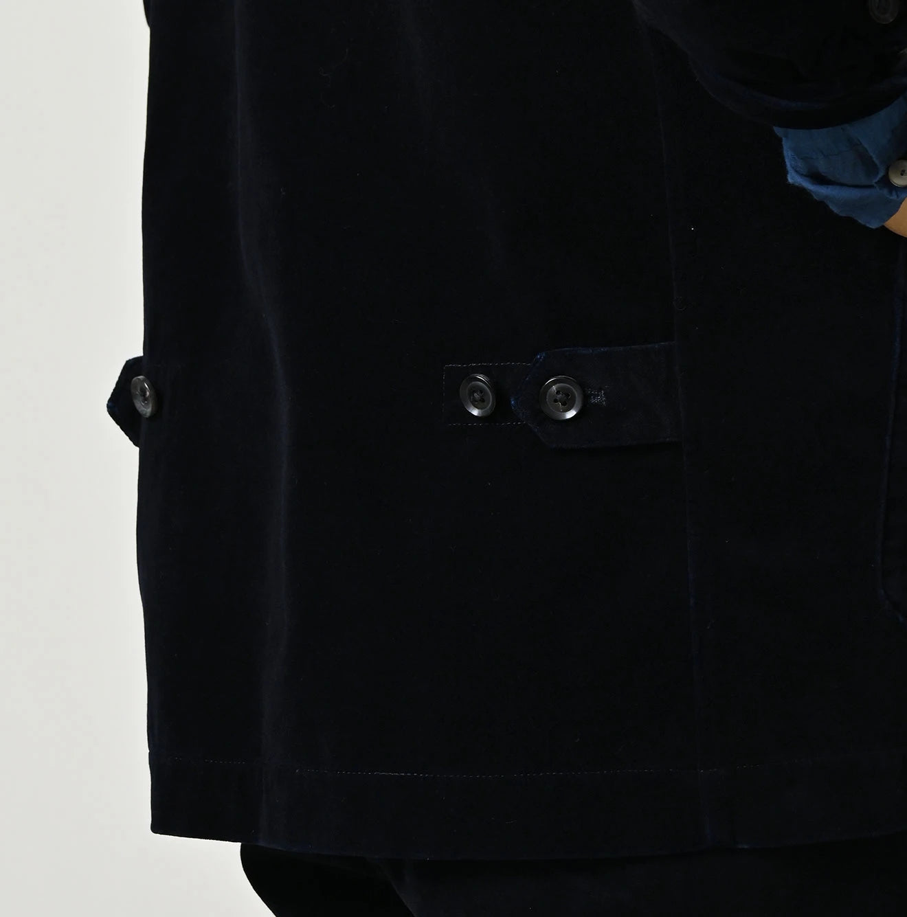 45R Indigo Velvet 908 Jacket Cardigan - Image 17
