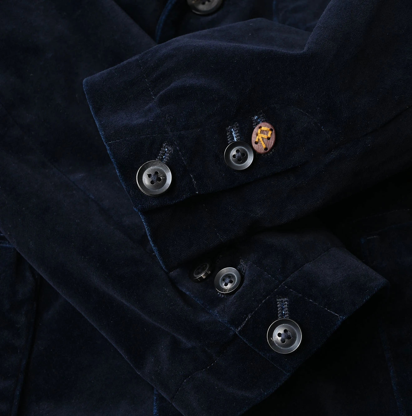 45R Indigo Velvet 908 Jacket Cardigan - Image 24