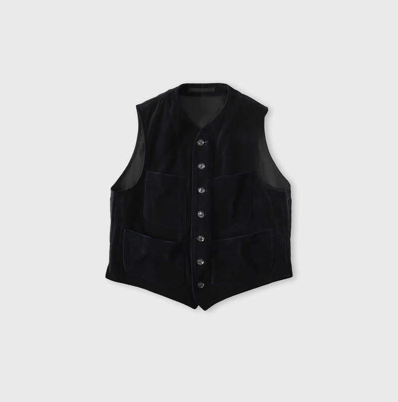 45R Indigo Velvet 908 Work Vest - Image 1