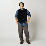 45R Indigo Velvet 908 Work Vest