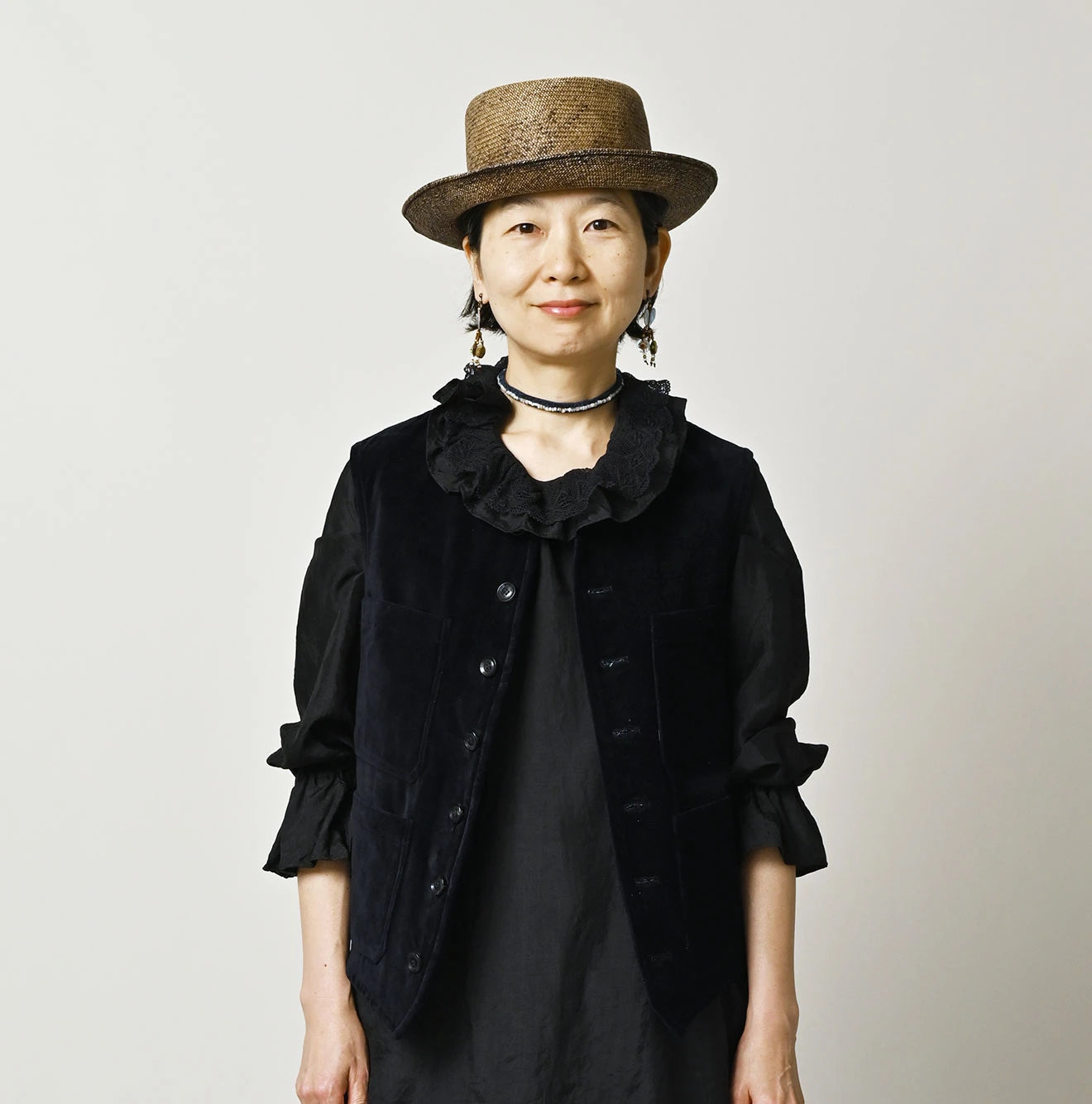 45R Indigo Velvet 908 Work Vest - Image 7