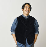45R Indigo Velvet 908 Work Vest