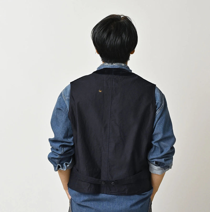 45R Indigo Velvet 908 Work Vest - Image 6