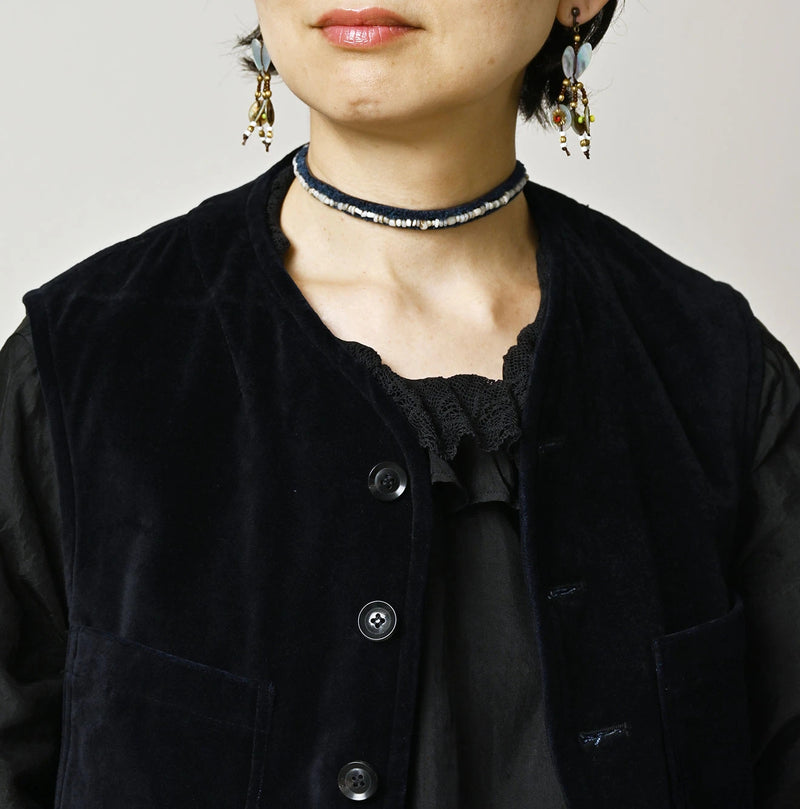 45R Indigo Velvet 908 Work Vest - Image 10