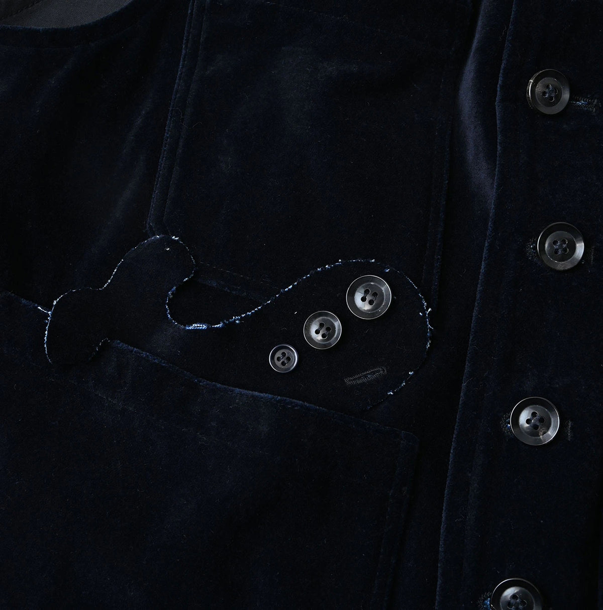 45R Indigo Velvet 908 Work Vest
