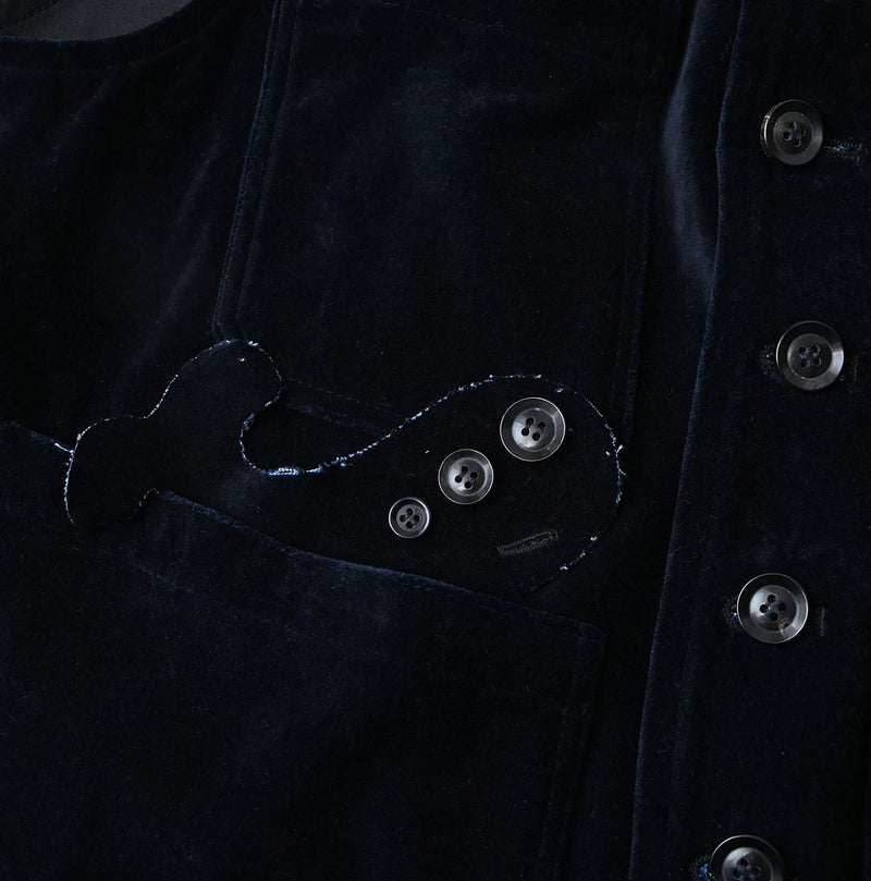 45R Indigo Velvet 908 Work Vest - Image 23