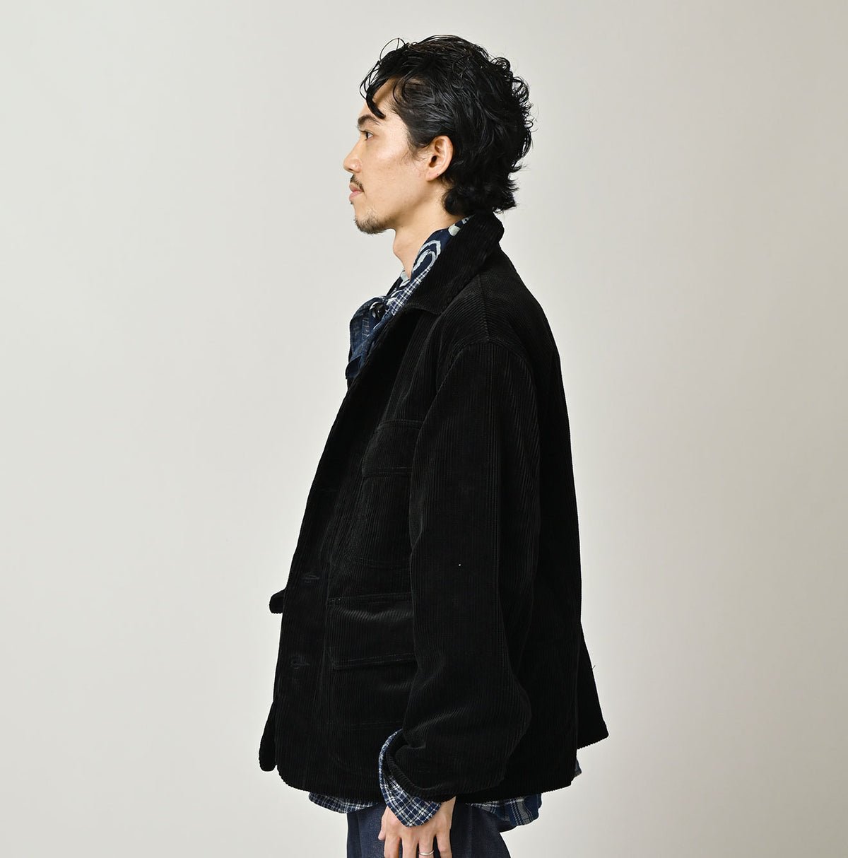 45R Selvage Corduroy 908 Yama Coverall