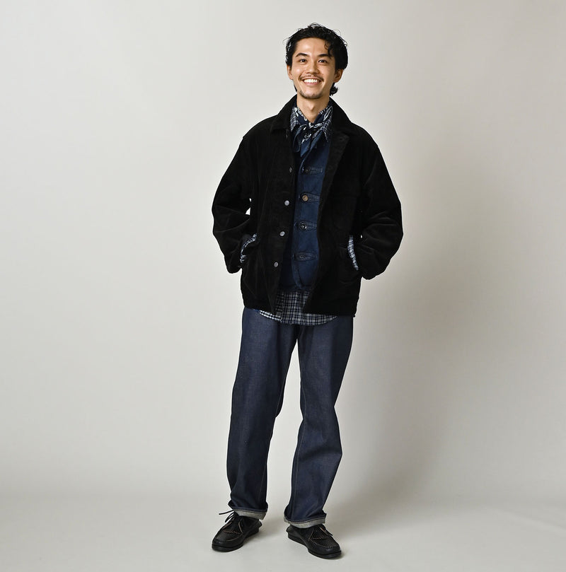 45R Selvage Corduroy 908 Yama Coverall - Image 4