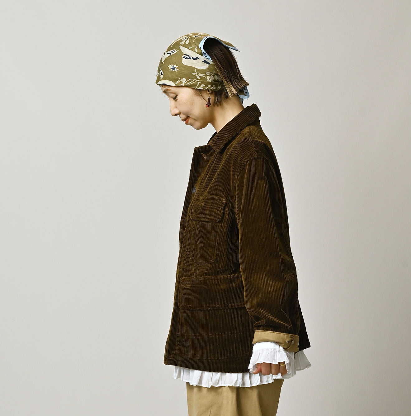 45R Selvage Corduroy 908 Yama Coverall - Image 6