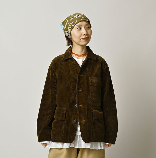 45R Selvage Corduroy 908 Yama Coverall