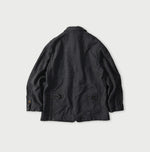 45R Indigo Cotton Tweed 908 Jacket Cardigan