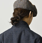 45R Indigo Cotton Tweed 908 Jacket Cardigan