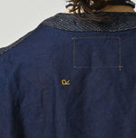 45R Indigo Cotton Tweed 908 Miyuki Vest