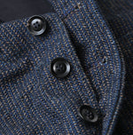 45R Indigo Cotton Tweed 908 Miyuki Vest