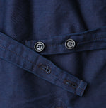 45R Indigo Cotton Tweed 908 Miyuki Vest