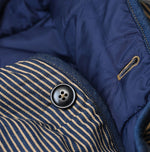 45R Light Mont Brown Denim Quilt 908 Hood Blouson Nou