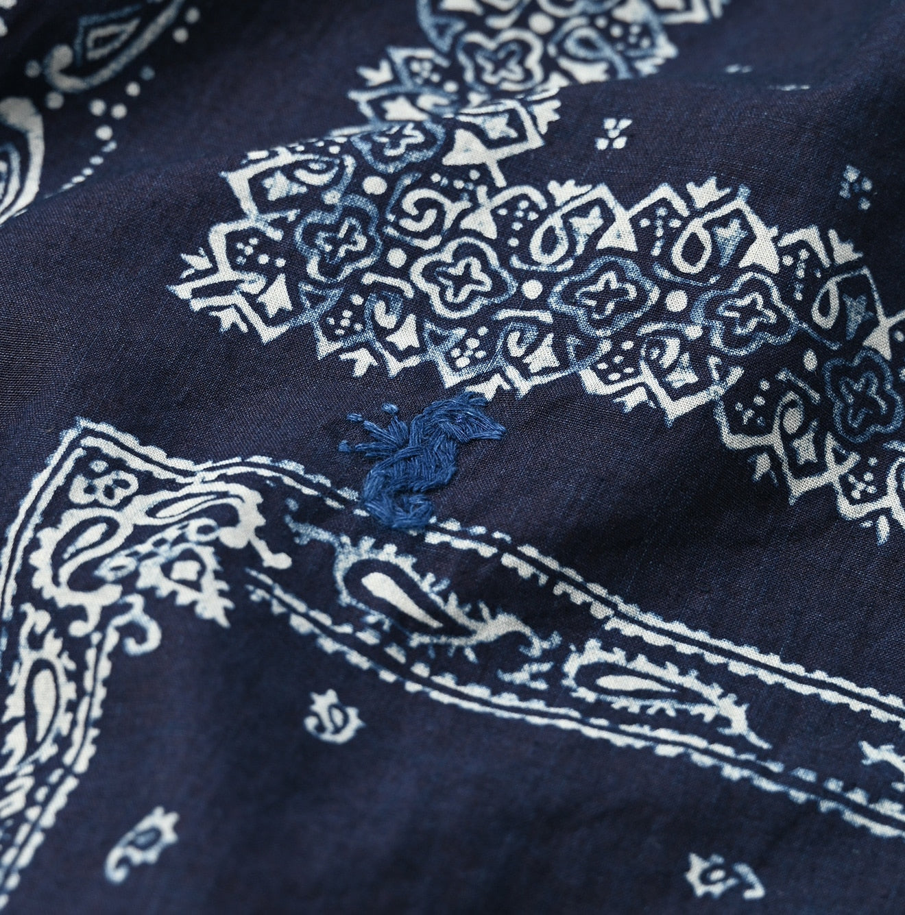 Indigo 908 Bandana Mix Ocean Shirt (Size 3) - 45R by 45rpm studio