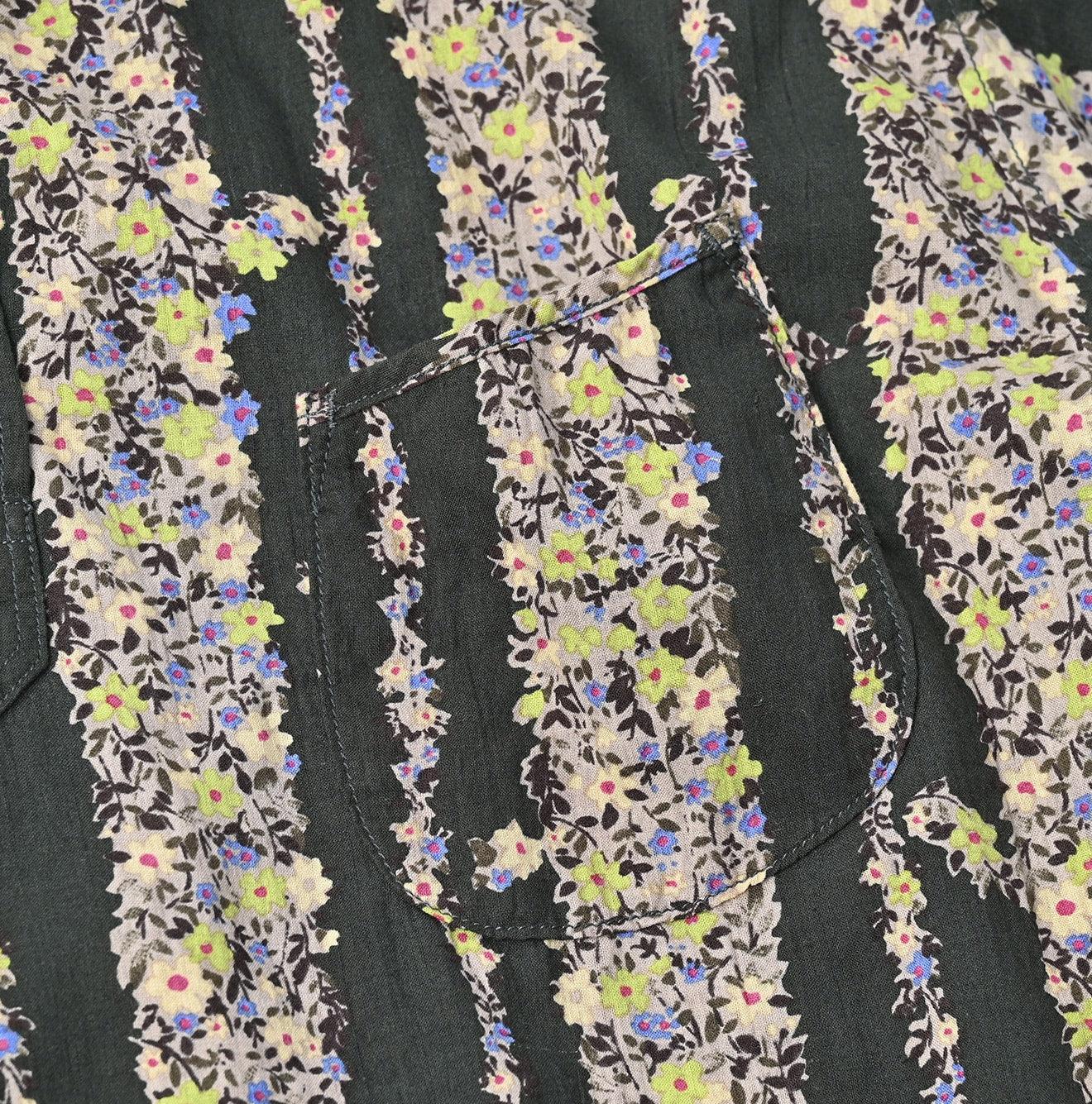 Khadi Saponaria Flower 908 Ocean Petit-collar Shirt - 45R by 45rpm studio - Image 11