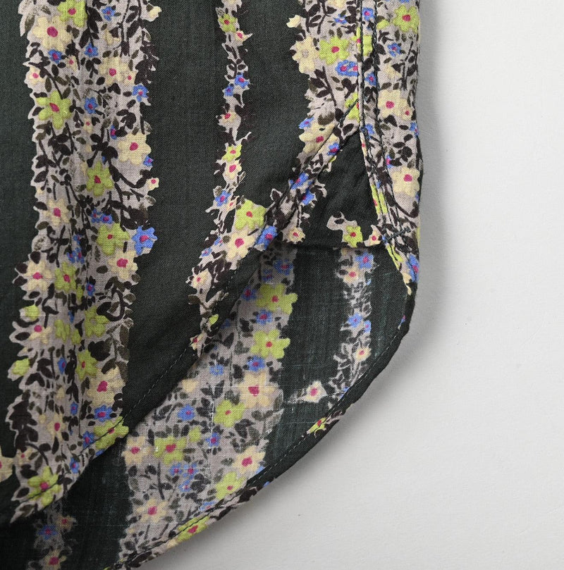 Khadi Saponaria Flower 908 Ocean Petit-collar Shirt - 45R by 45rpm studio - Image 15