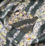 Khadi Saponaria Flower 908 Ocean Petit-collar Shirt - 45R by 45rpm studio