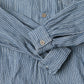 45R Indigo Khadi Shirt-denim Grandpa Pullover Shirt