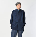 45R Indigo Batiste Lace 908 Bigoogoo Shirt