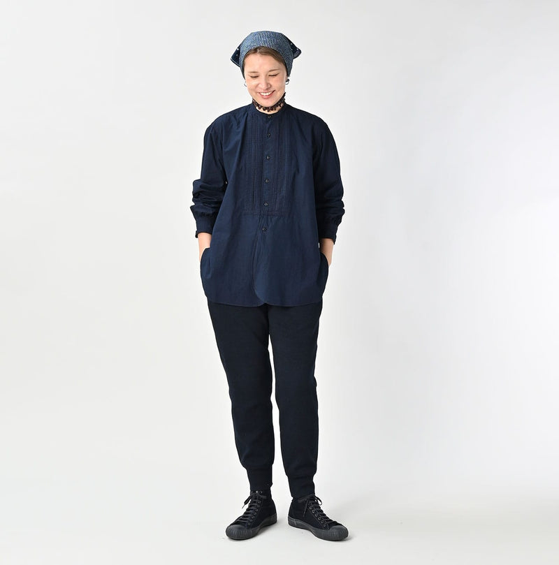 45R Indigo Batiste Lace 908 Bigoogoo Shirt - Image 2