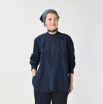 45R Indigo Batiste Lace 908 Bigoogoo Shirt